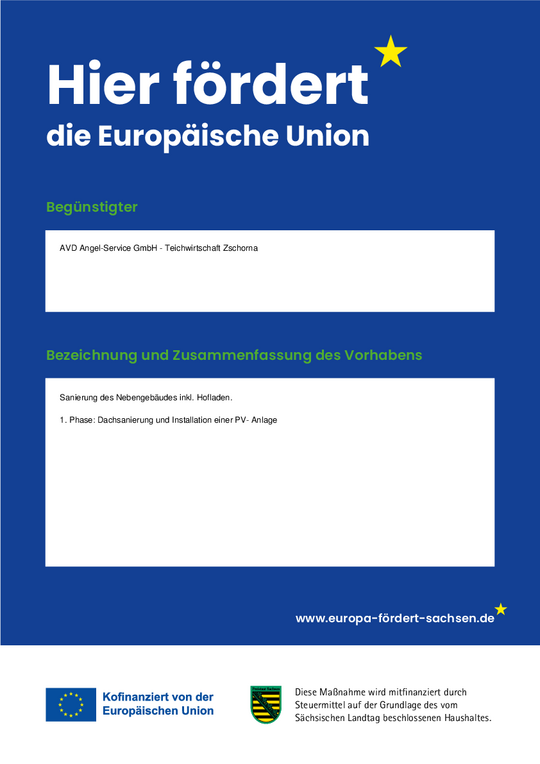 Hier fördert die europäische Union Hier fördert die europäische Union